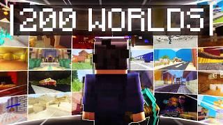 My viewers made me 200 MINECRAFT MAPS. I played them ALL.