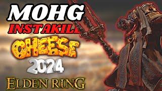 Mohg Cheese Elden Ring  - How to CHEESE MOHG before the DLC in 2024 (NO FIGHT)