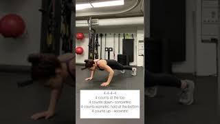 Exercise Library - Tempo Push Ups