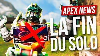 Apex News : La Fin du Solo, Patch Ranked & Meta Pro