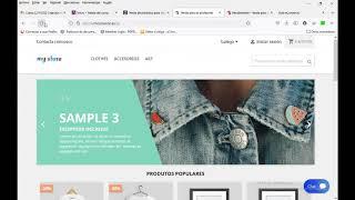 Modificar pie página de inicio  de la home de una tienda online montada con Prestashop