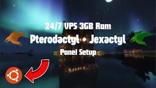 Pterodactyl + Jexactyl Setup on FREE VPS  24/7 | All in One Jexactyl Panel | Free VPS 2024 - Guide