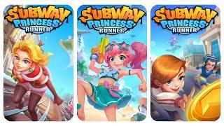 Subway Princess Runner Water World vs Music Season vs Delightful Christmas