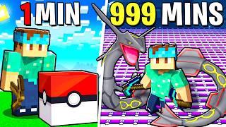 Pixelmon But Every MINUTE +1 LUCKY BLOCK! (Pokémon Minecraft)