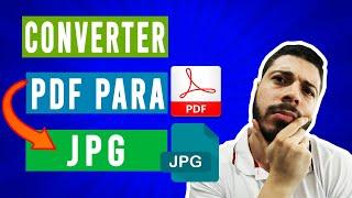 2 Formas De Extrair e Converter PDF Em Imagem JPG