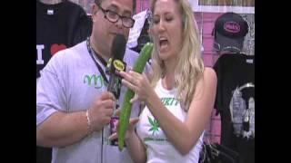 Alana Evans and a Virgin Cucumber