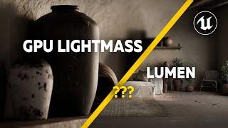 Запекать свет больше не нужно? | Lumen vs GPU Lightmass