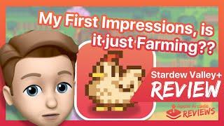 First Impressions of Stardew Valley+ From Farming to Mysteries | Apple Arcade Review