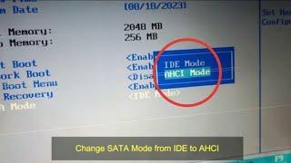 How to Change SATA Mode: IDE To AHCI Without Blue Screen or Reinstall Windows