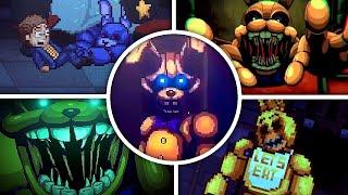 FNAF: Into the Pit - Official Trailer & ALL Leaked Game Screenshots (Showcase)