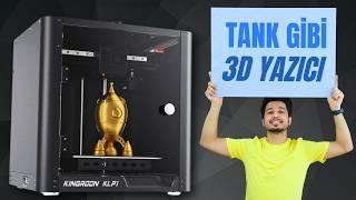 Tank Gibi 3D Yazıcı: Kingroon KLP1 230 + ProS1 İncelemesi