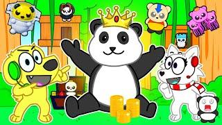 Unlocking ALL MYTHICAL PANDAS on Roblox FIND THE PANDAS!!