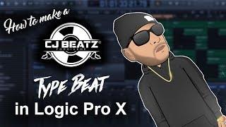  How to make a CJ Beatz type beat in Logic Pro X | Beat Maker Tutorials