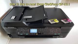 Reset Epson WorkForce WF 7511 Waste Ink Pad Counter