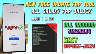 Free Samsung New Frp Unlock Tool 1click Bypass | All Android 14.13.12.11 | Adb Fix  Nov-2024