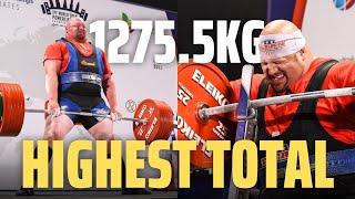The HIGHEST TOTAL of ALL TIME | Blaine Sumner 1275.5kg Total | IPF Worlds 2019