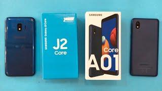 Samsung Galaxy A01 Core vs Samsung Galaxy J2 Core 2020