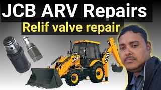 How to repair jcb3dx ARV