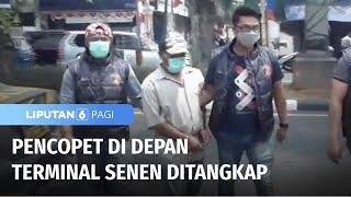 Warga Tangkap Pencopet Saat Beraksi di Depan Terminal Senen | Liputan 6