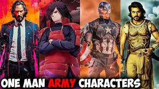 Top 8 Powerful One Man Army Characters in Fiction in Tamil | Savage Point