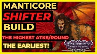 PF: WOTR ENHANCED - MANTICORE Shifter - The HIGHEST ATKs EARLIEST! LEGEND, TRICKSTER & AZATA