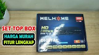 Cara pasang Set Top Box Digital WelHome