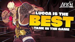 The  BEST TANK  in AFK Journey is LUCCA!!!