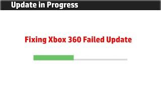 System Update Stopped Fix on Xbox 360