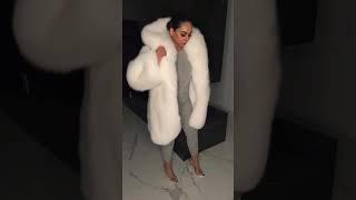 Huge White Fur Coat #splendid #fashion #winterclothing #furs #beauty