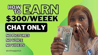 This website pays you to Chat: Get paid,Earn Cash Weekly #OnlineGigsHub #howto #earnmoneyonline #job