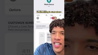 Nobody uses Apple’s focus modes like me #carterpcs #techtok #tech #focusmode #apple #ios #iphone