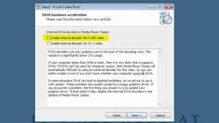 Installing the K Lite Codec Full Version 8.2.0