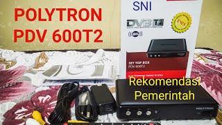 set top box tv digital indonesia POLYTRON PDV 600T2  Rekomendasi kominfo