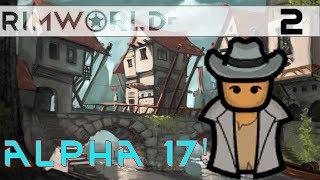 Building Freezers and Helping Refugees ▶ RimWorld Alpha 17 Gameplay, Randy Random