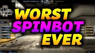 WORST SPINBOT CHEATER EVER - RIDICULOUS CS:GO RAGE HACKER - FUNNY MONTAGE