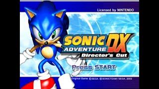 Sonic Adventure DX: Director's Cut - Longplay (Nintendo GameCube)