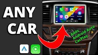 Add Apple CarPlay/Android Auto to any STOCK Radio - Keep all Factory Integration!