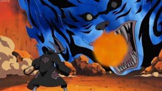 Hidan and Kakuzu vs Jinjuriki Two Tails, Kakusu and Hidan vs Chiriku #Naruto