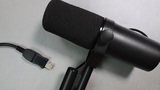 Does the SM7b Work With an XLR to USB Cable?