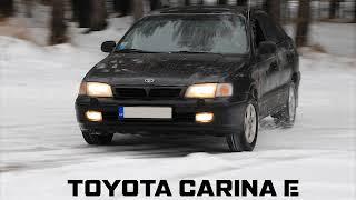 Toyota Carina E winter fun