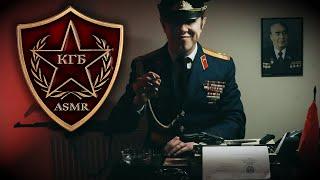 ASMR Soviet Interrogation  Cold War Spy Roleplay (Relaxing Binaural Frequencies and Mild Threat)