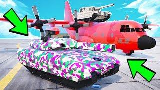 БИТВА ПИЛОТОВ В GTA ONLINE! НАШЛИ ТАНКИ В ВОЕННЫХ САМОЛЕТАХ! КАК ЭТО ВОЗМОЖНО?