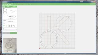 Practical CNC 03 - Monogrammed Door Hanger in Carbide Create