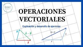 Operaciones Vectoriales - Ejercicios resueltos