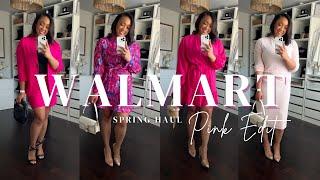 Walmart Spring Haul | Pink Edit | MeToya Monroe