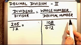 HOW TO DIVIDE WHOLE NUMBER BY A DECIMAL NUMBER / HOW TO DIVIDE DECIMALS / DIVIDING DECIMALS