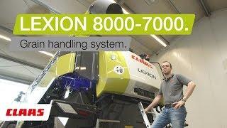 LEXION 5000-8000. Grain handling system.