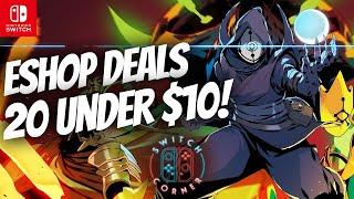 NEW Nintendo ESHOP Sale With Serious Discounts! 20 Under $10! Nintendo Switch ESHOP Deals!
