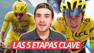 Las 5 ETAPAS más DECISIVAS del TOUR DE FRANCIA 2025