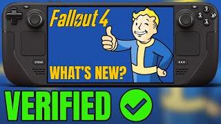 Fallout 4 now VERIFIED on Steam Deck! - What Changed?